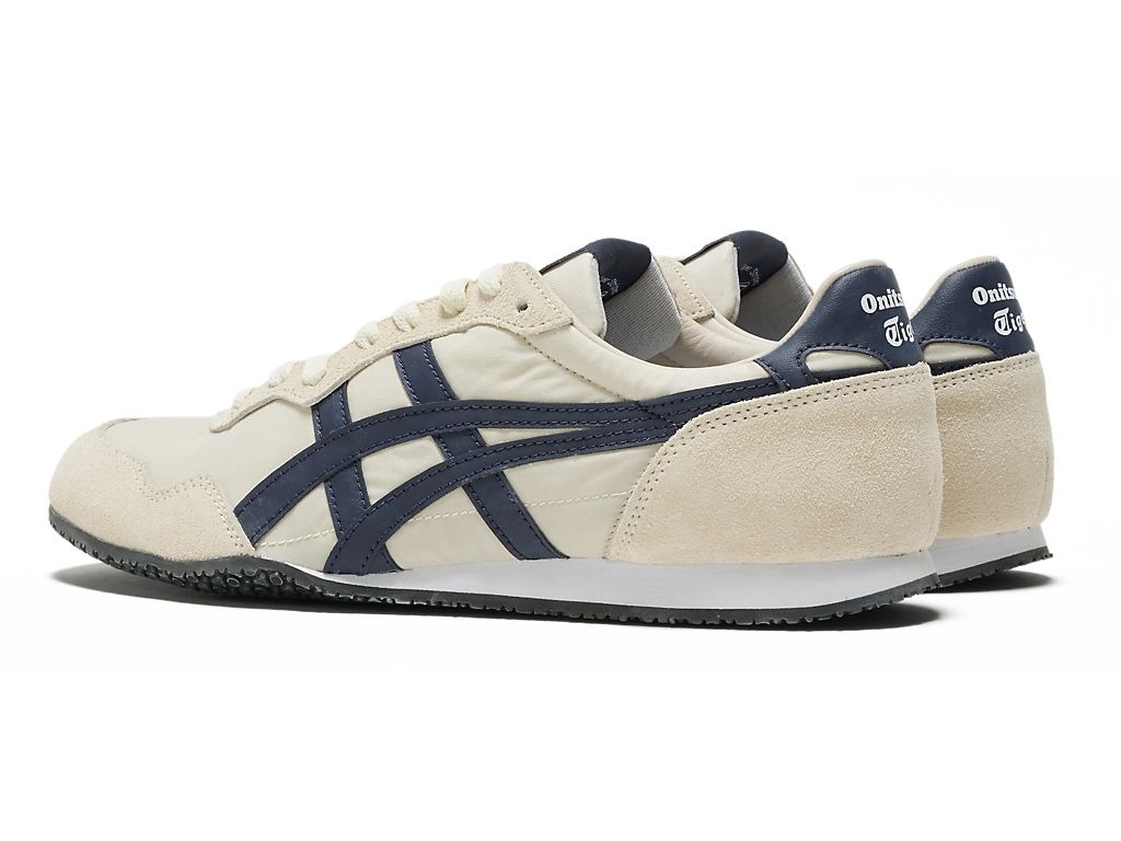 Onitsuka Tiger Serrano Unisex Sneakers – Cream / Navy