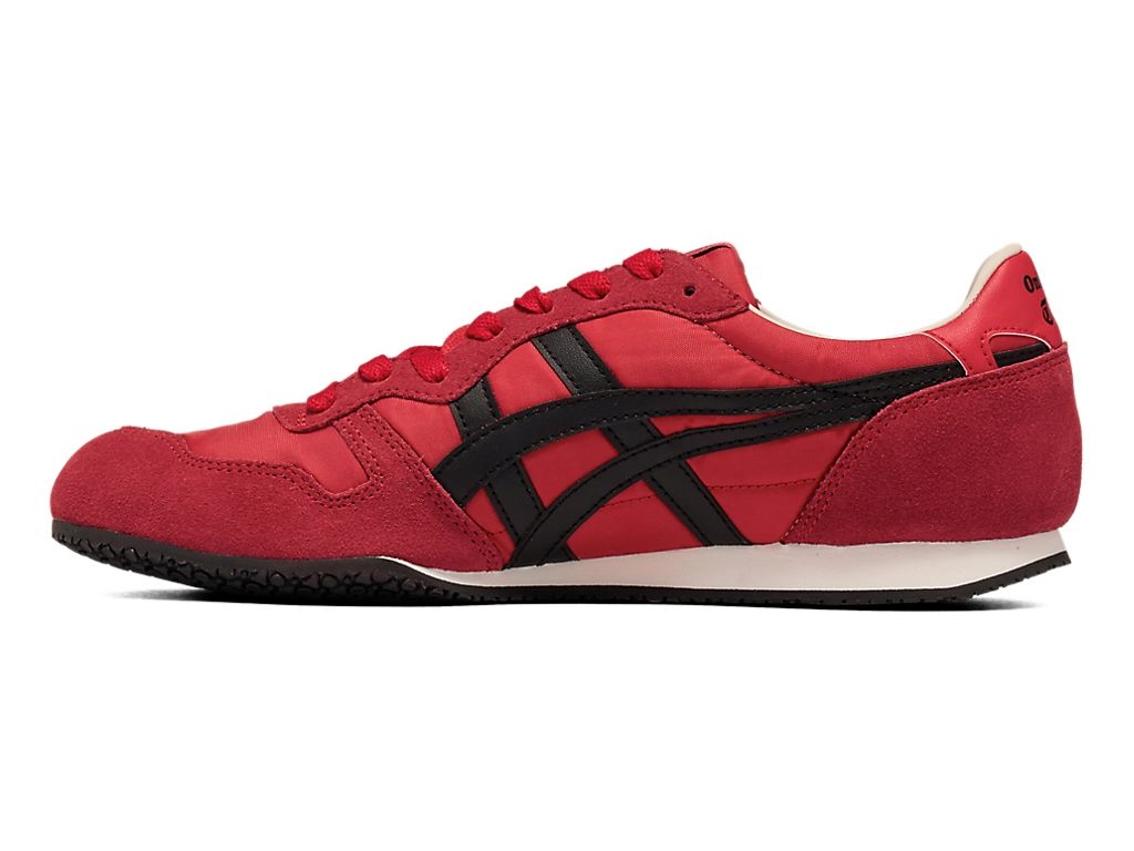 Onitsuka Tiger Serrano Unisex Sneakers – Red / Black