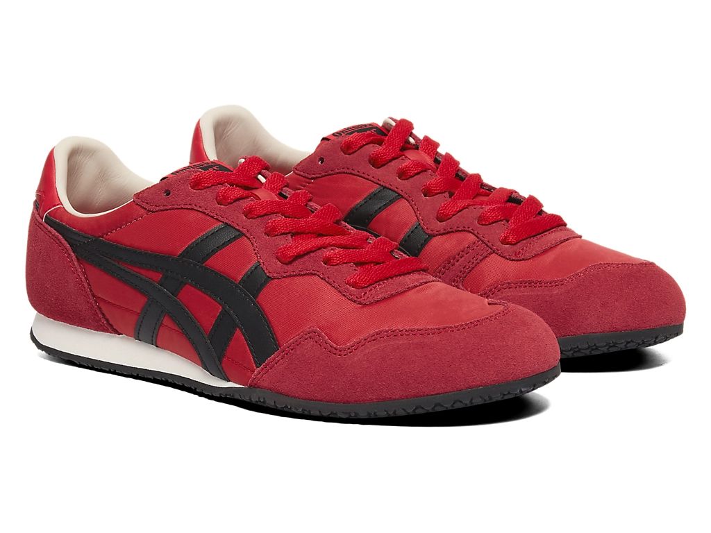 Onitsuka Tiger Serrano Unisex Sneakers – Red / Black