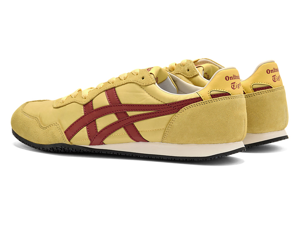 Onitsuka Tiger Serrano Unisex Sneakers – Yellow / Burgundy