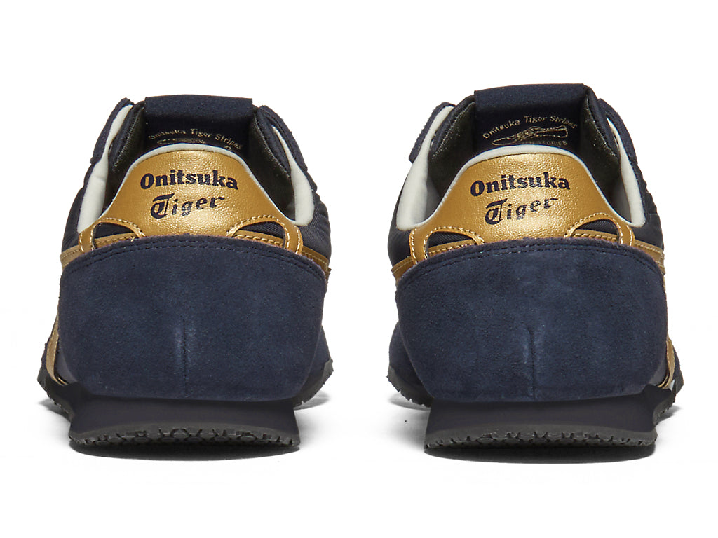 Onitsuka Tiger Serrano Slip-On Unisex Sneakers – Navy / Gold