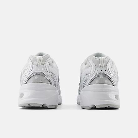 New Balance 530 White Polka Dot Unisex Sneakers
