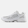 New Balance 530 White Polka Dot Mesh Unisex Sneakers