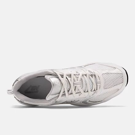 New Balance 530 White Silver Unisex Sneakers