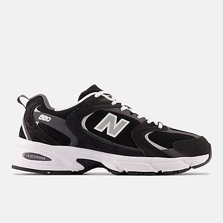 New Balance 530 Black Silver Unisex Sneakers