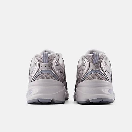 New Balance 530 Metallic Silver Grey Unisex Sneakers