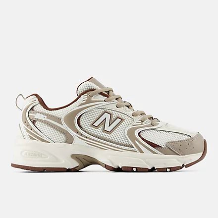 New Balance 530 Cream Taupe Brown Unisex Sneakers