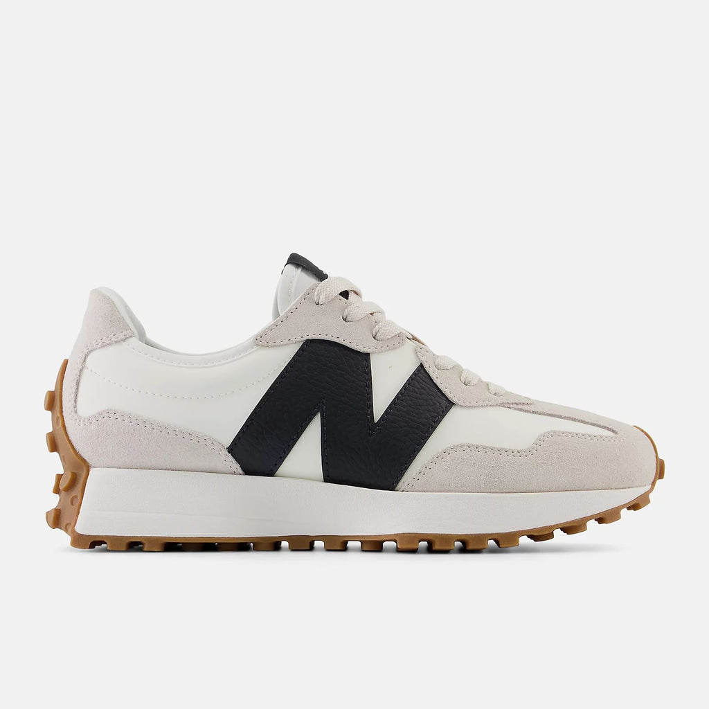 New Balance 327 Off-White Black Gum Unisex Sneakers