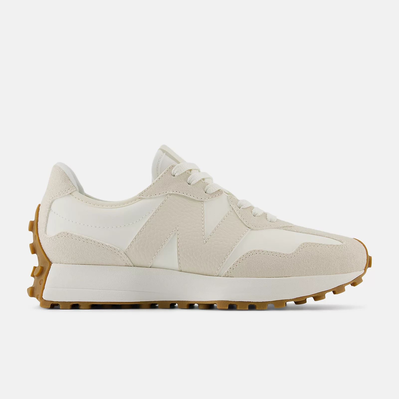 New Balance 327 Cream White Gum Unisex Sneakers