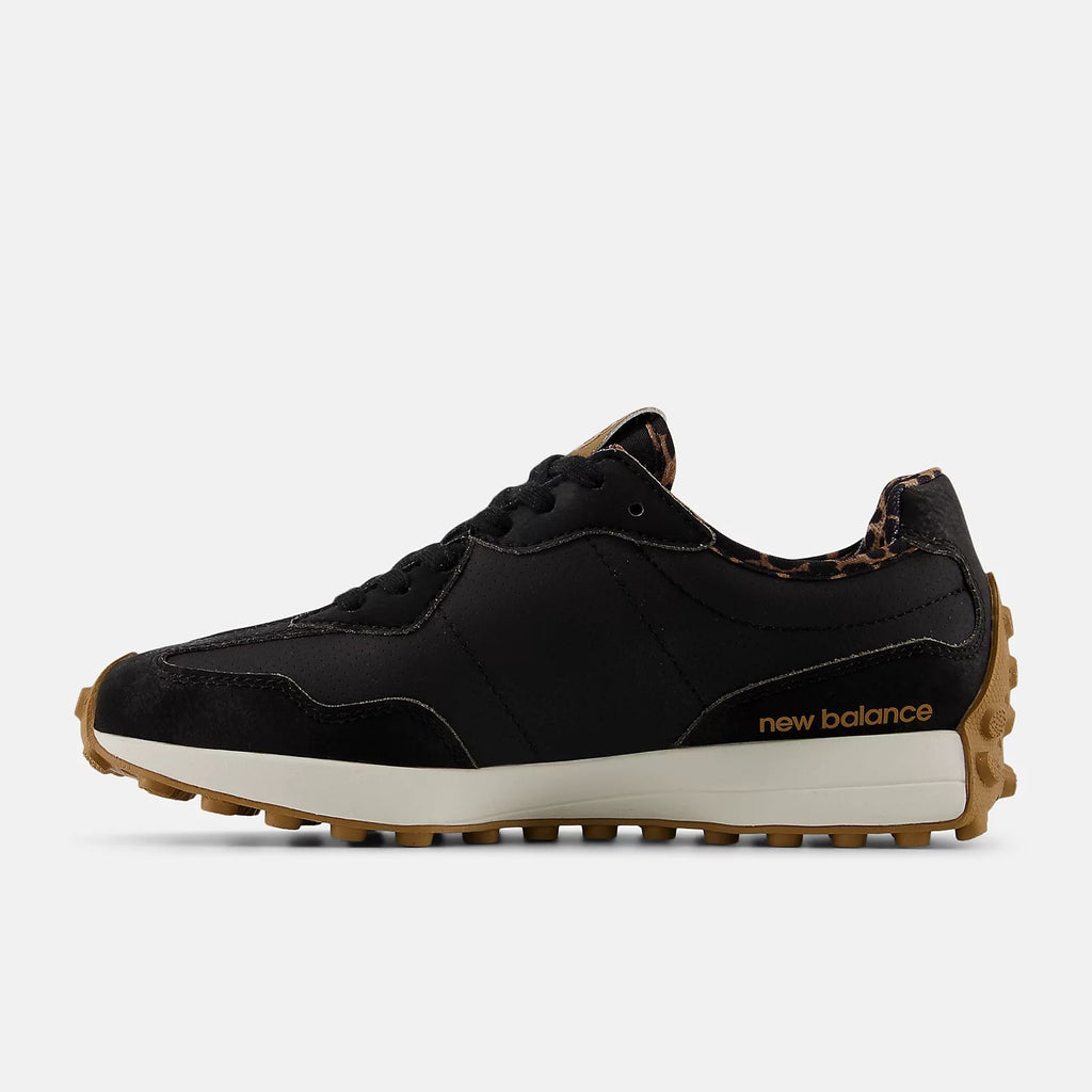 New Balance 327 Black Cream Gum Unisex Sneakers