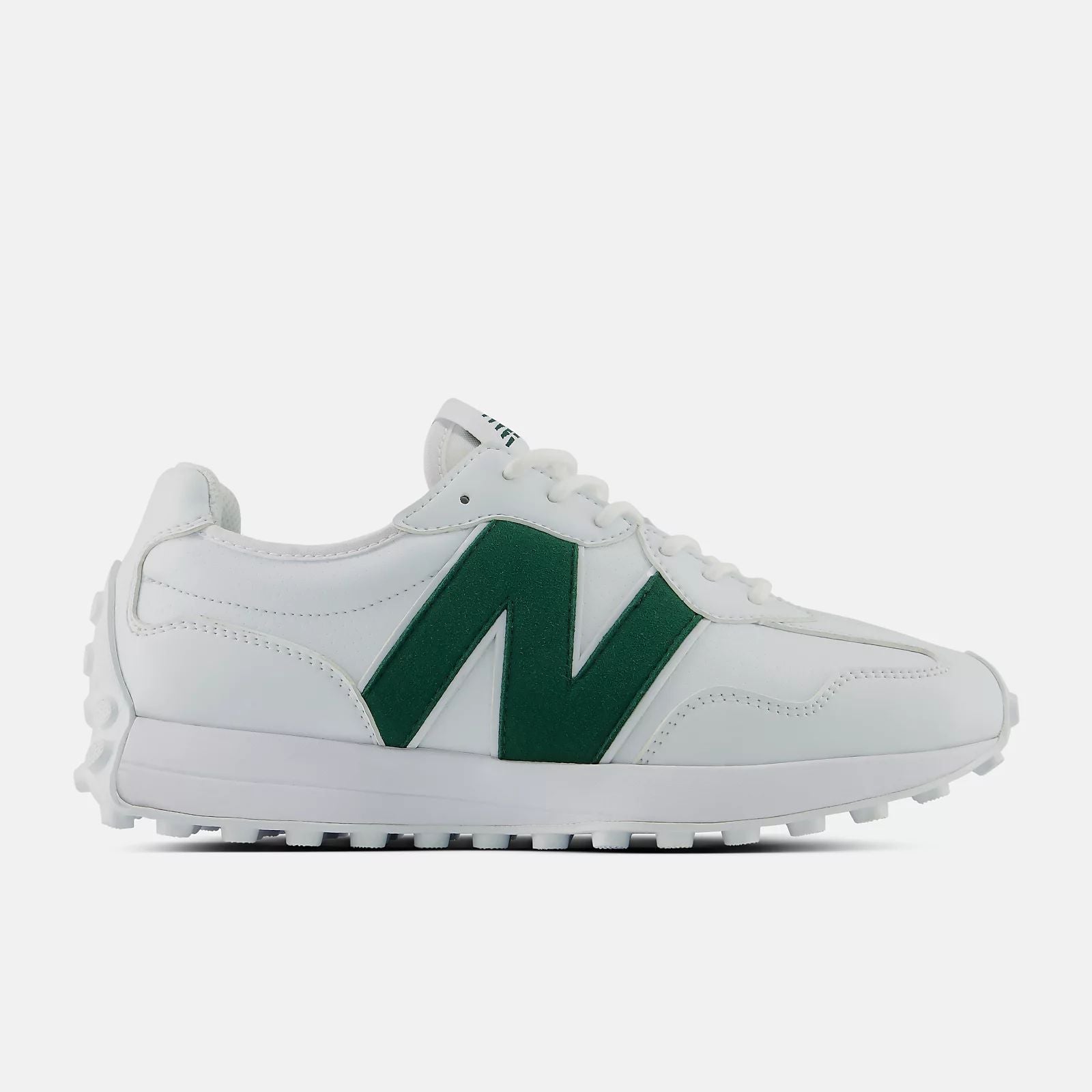 New Balance 327 White Green Unisex Sneakers