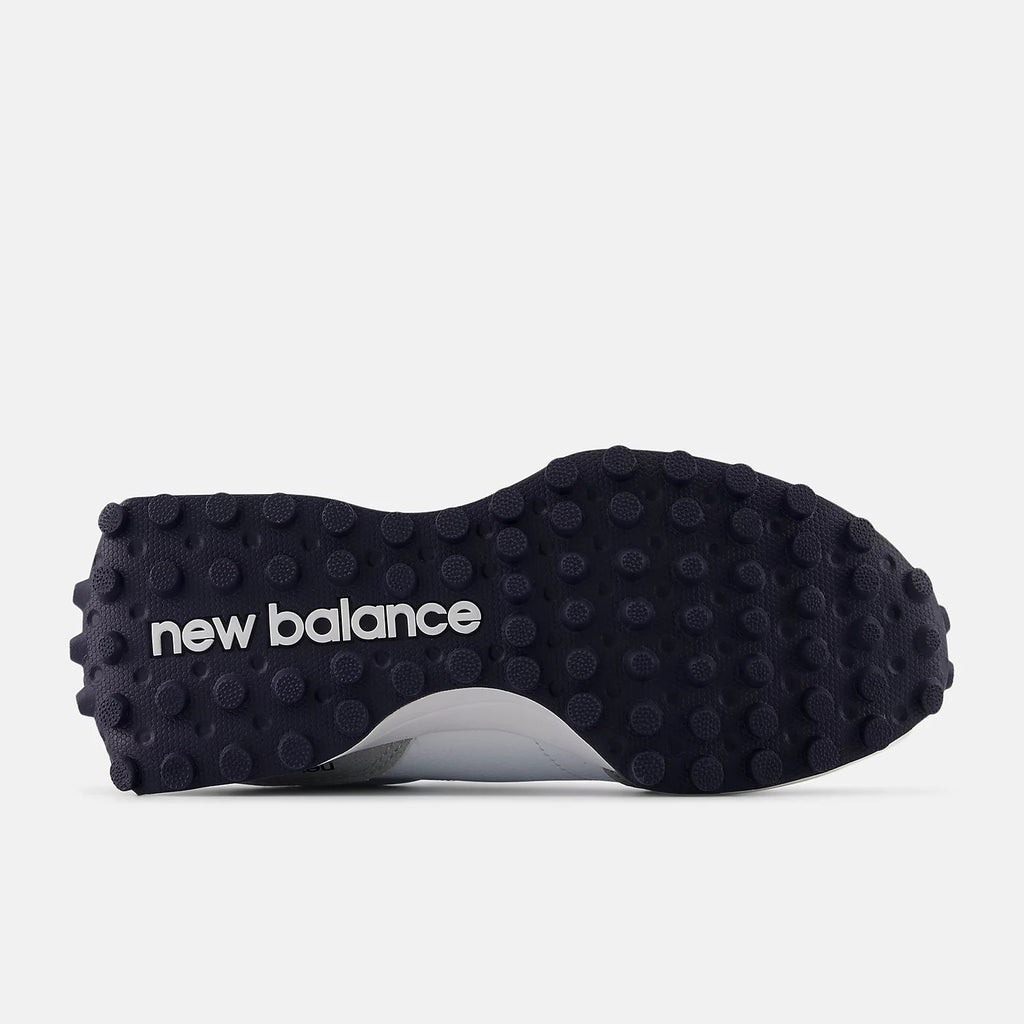 New Balance 327 Light Grey Navy Unisex Sneakers