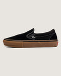 Vans Slip-On Black Gum Sole Unisex Skate Shoes