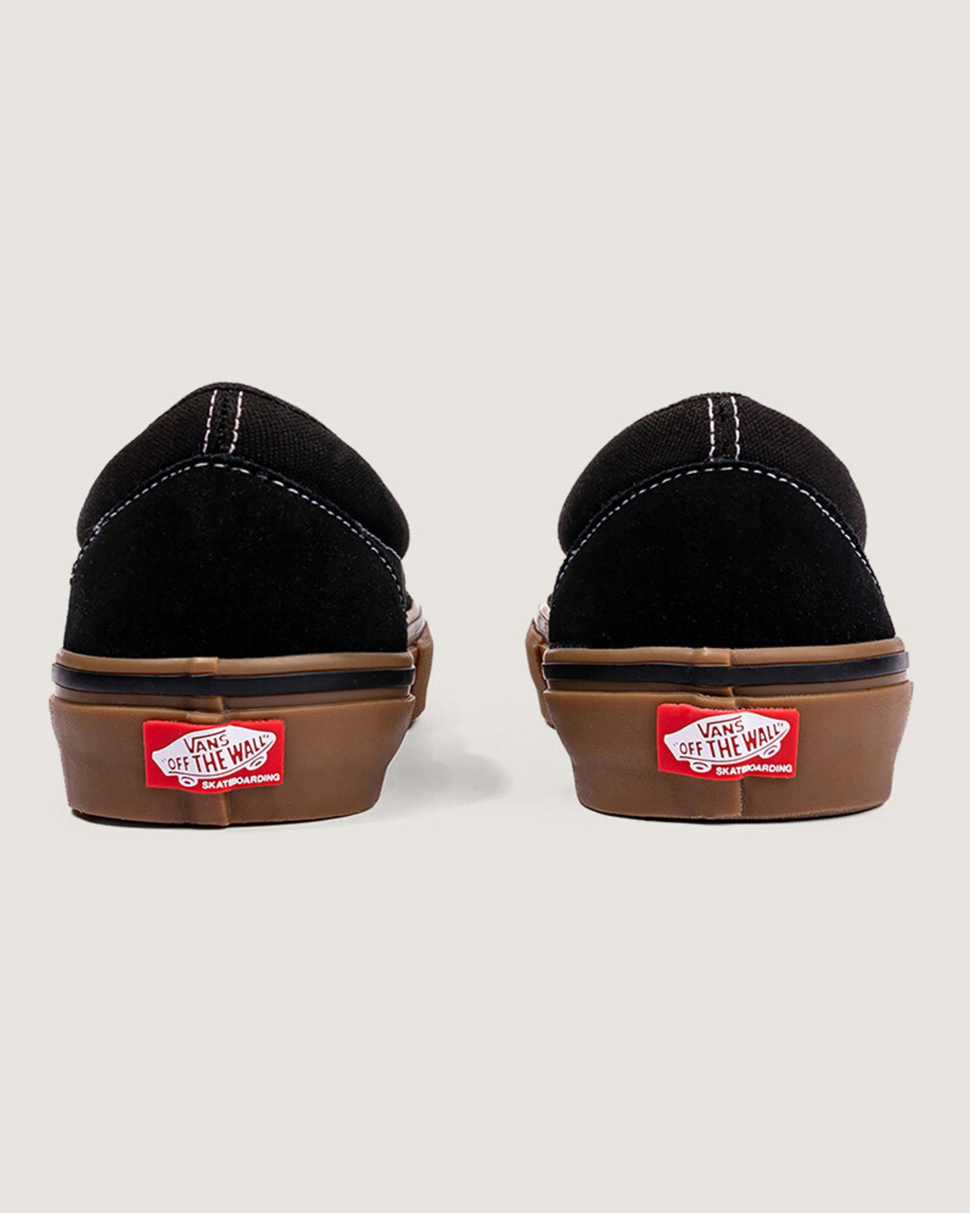 Vans Slip-On Black Gum Sole Unisex Skate Shoes