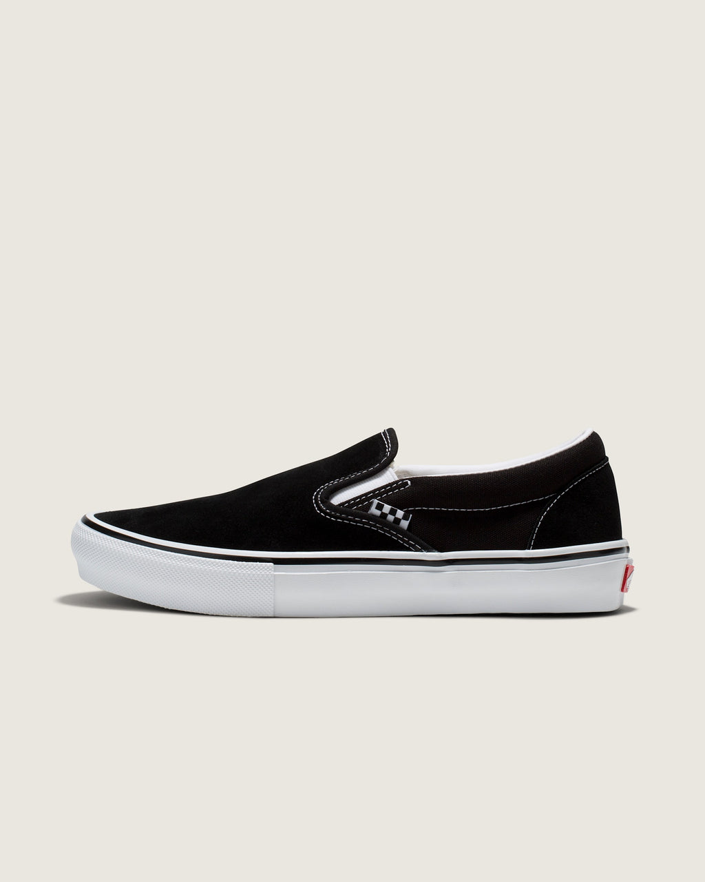 Vans Slip-On Pro Black White Unisex Skate Shoes
