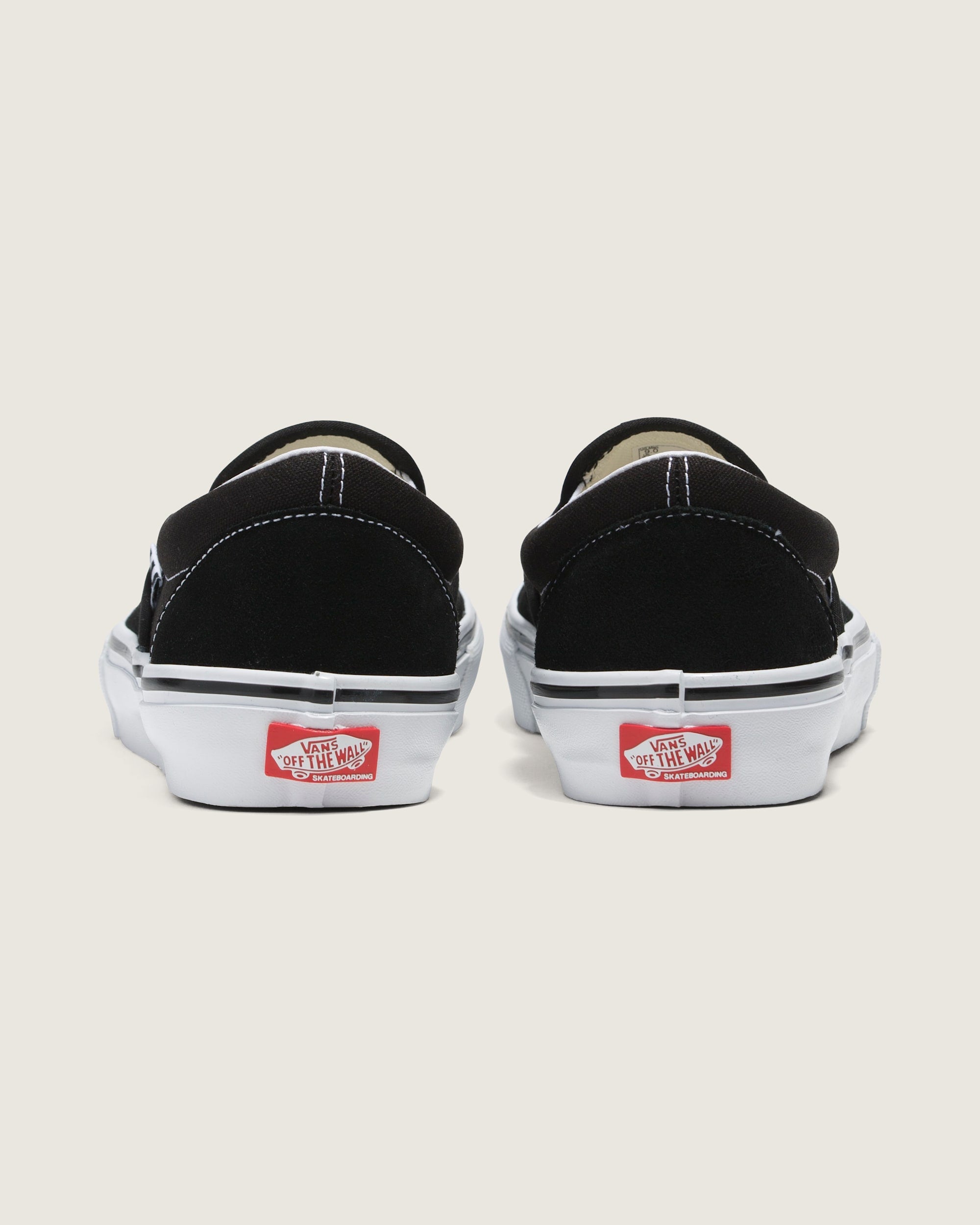 Vans Slip-On Pro Black White Unisex Skate Shoes