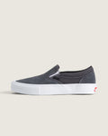 Vans Slip-On Pro Charcoal Grey White Unisex Skate Shoes