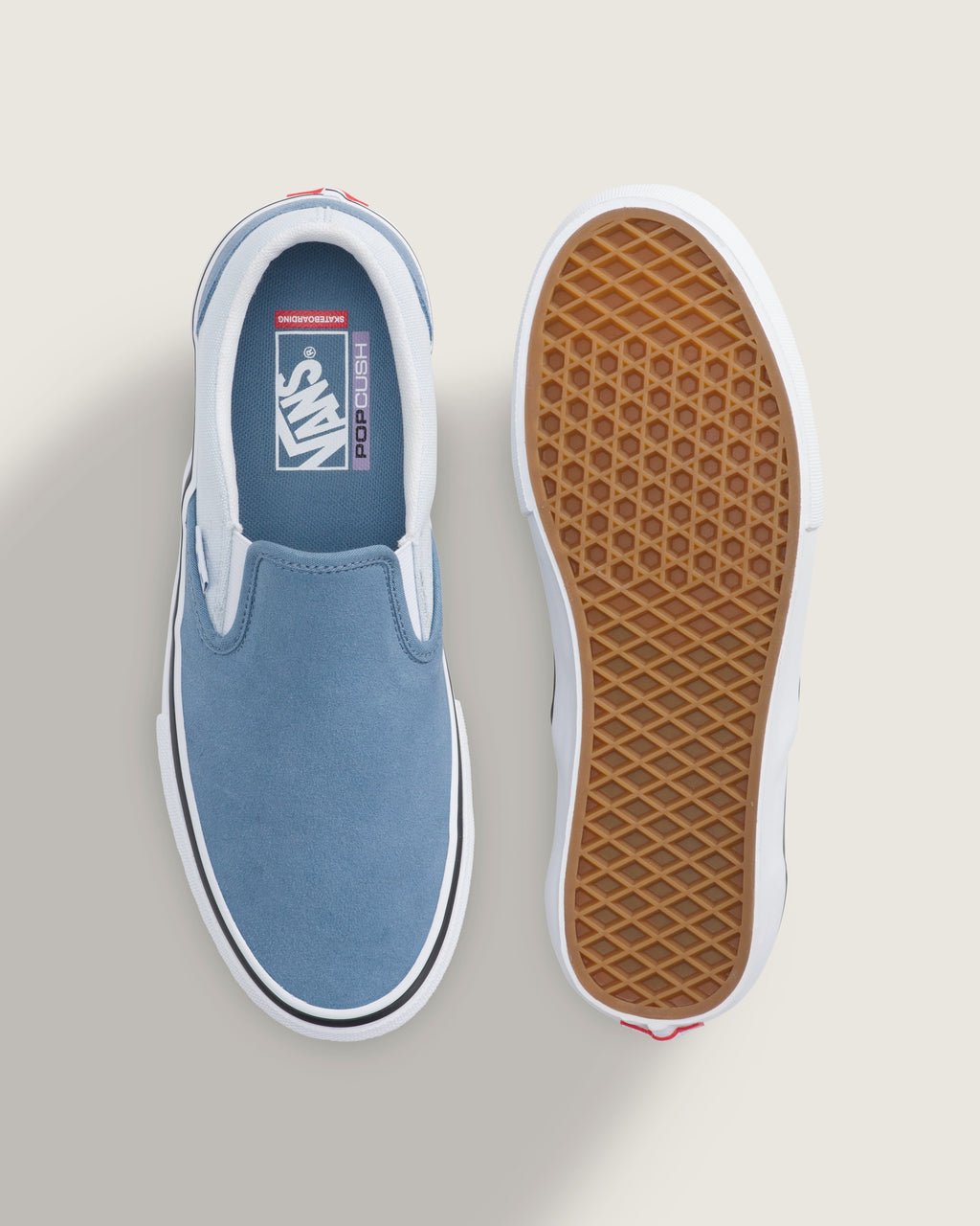 Vans Slip-On Pro Two-Tone Blue White Unisex Skate Shoes