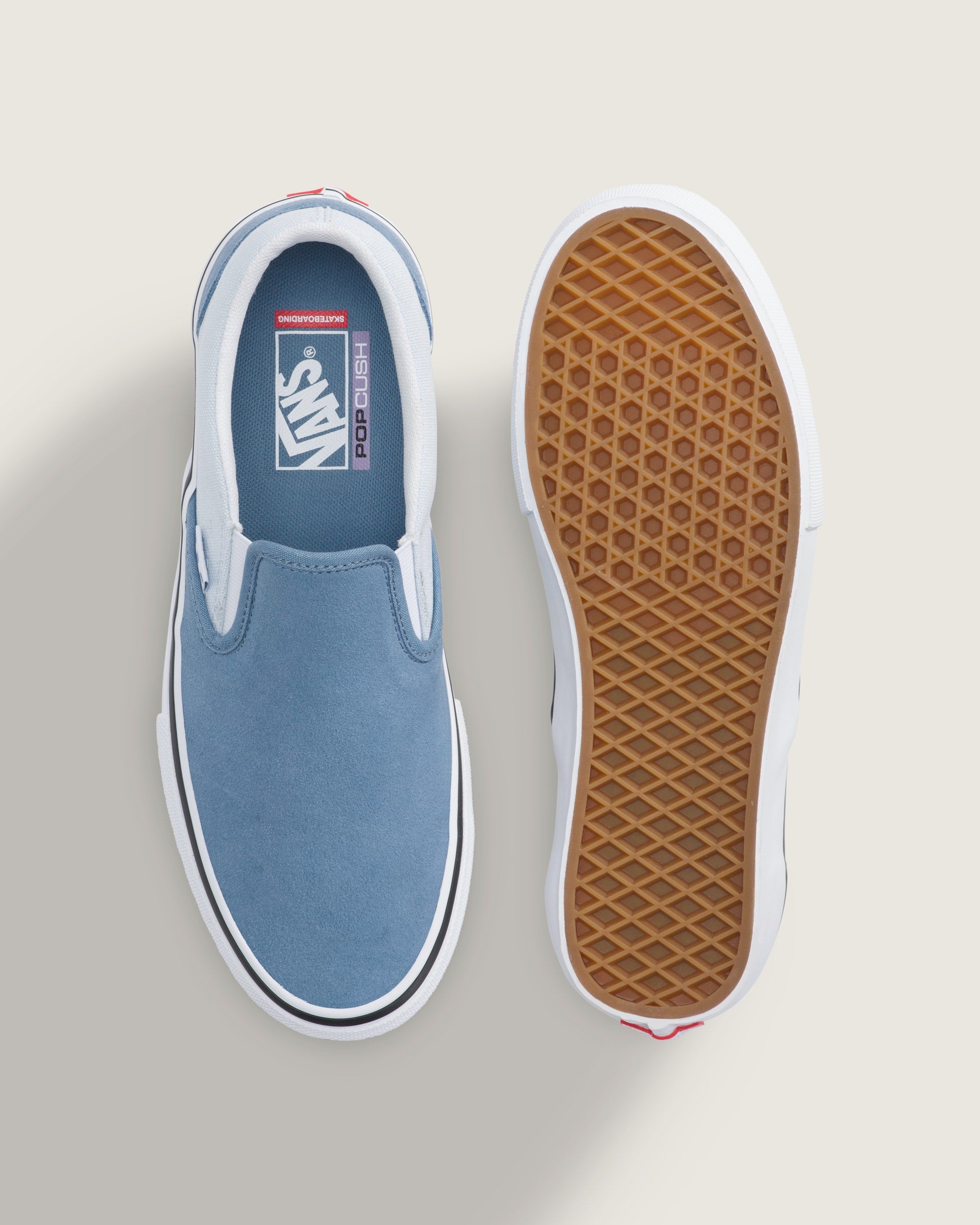 Vans Slip-On Pro Two-Tone Blue White Unisex Skate Shoes