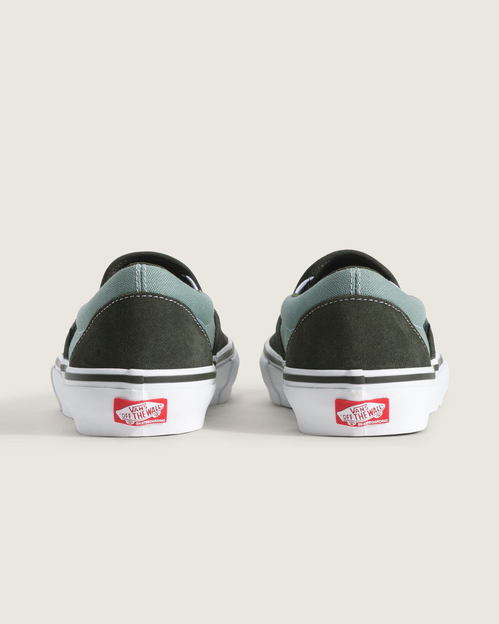 Vans Slip-On Pro Two-Tone Dark Green Sage Unisex Skate Shoes