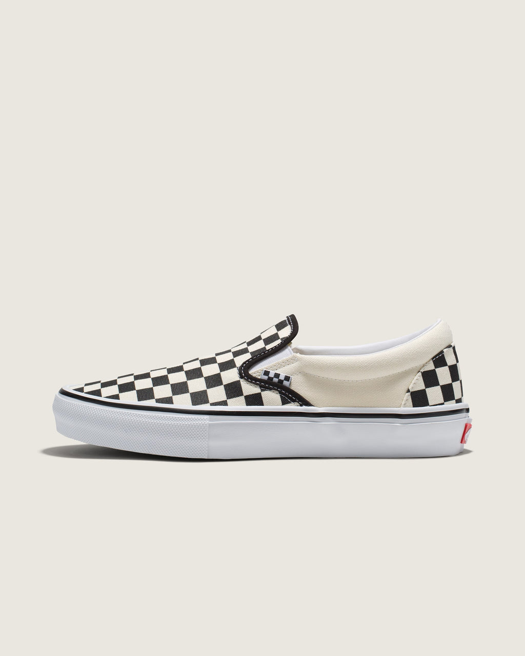 Vans Slip-On Pro Black White Checkerboard Unisex Skate Shoes