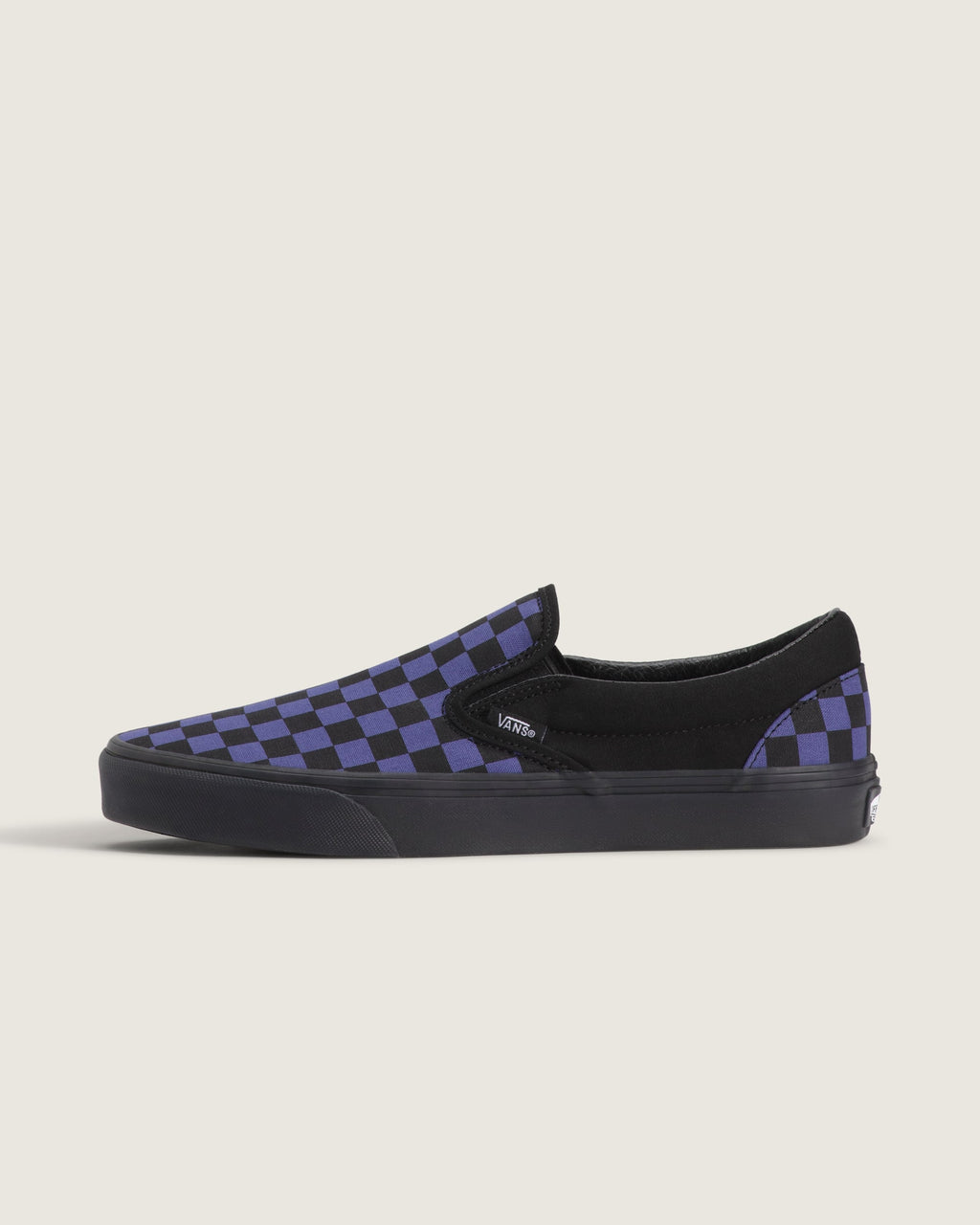 Vans Classic Slip-On Blue & Black Checkerboard Unisex Skate Shoes