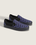 Vans Classic Slip-On Blue & Black Checkerboard Unisex Skate Shoes