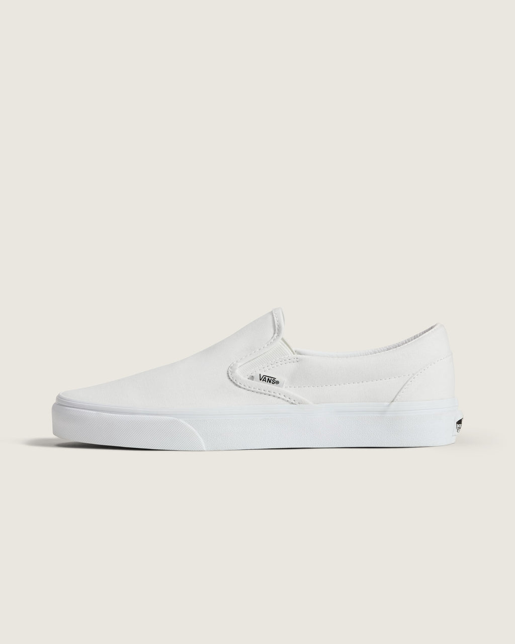 Vans Classic Slip-On All White Unisex Skate Shoes