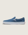 Vans Classic Slip-On Navy Blue Canvas Unisex Skate Shoes