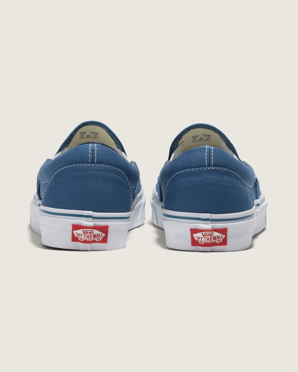 Vans Classic Slip-On Navy Blue Canvas Unisex Skate Shoes