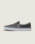 Vans Classic Slip-On Charcoal Gray Canvas Unisex Skate Shoes