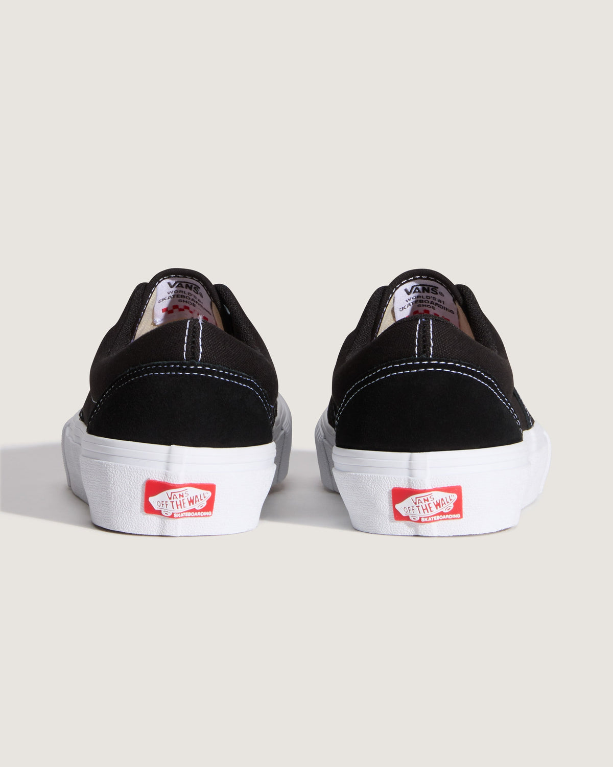 Vans Era Pro Black White Contrast Stitching Unisex Skate Shoes