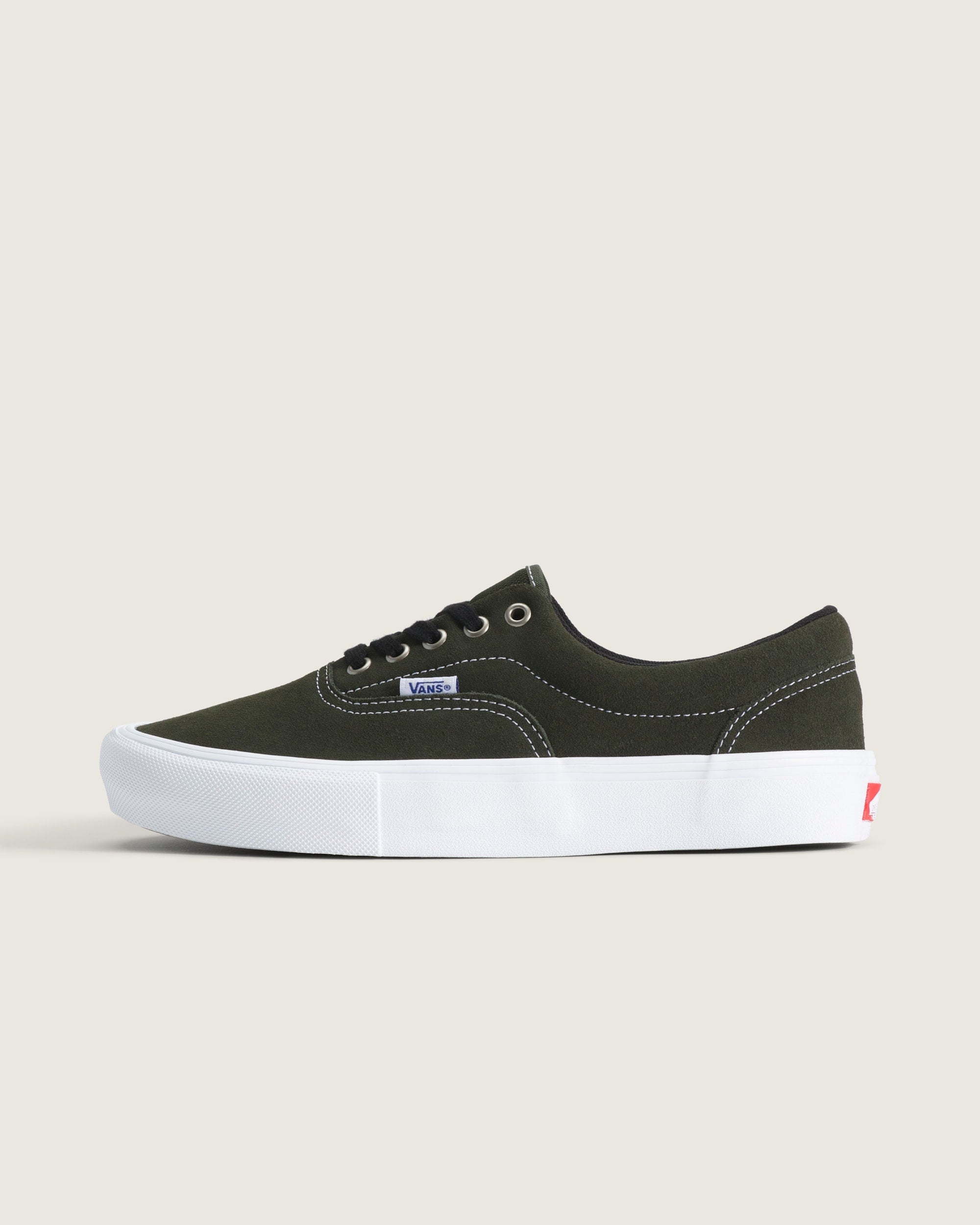 Vans Era Pro Dark Green Suede White Outsole Unisex Skate Shoes