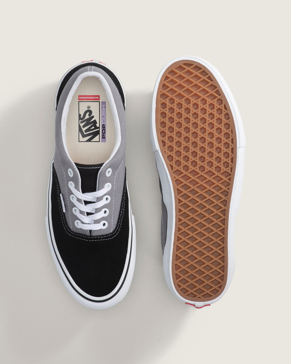 Vans Era Pro Black Grey Two-Tone Unisex Skate Shoes