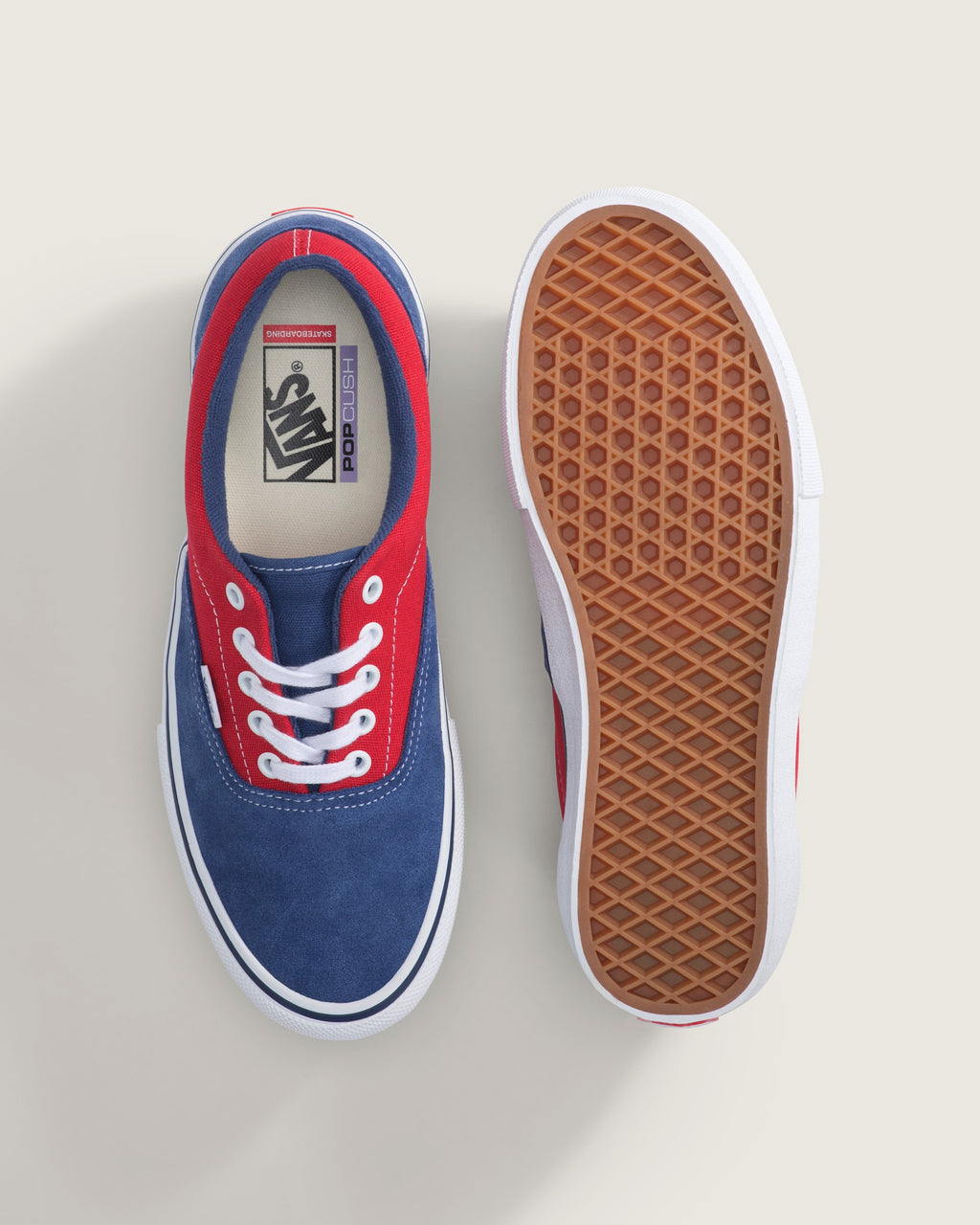 Vans Era Pro Blue Red Color-Block Unisex Skate Shoes