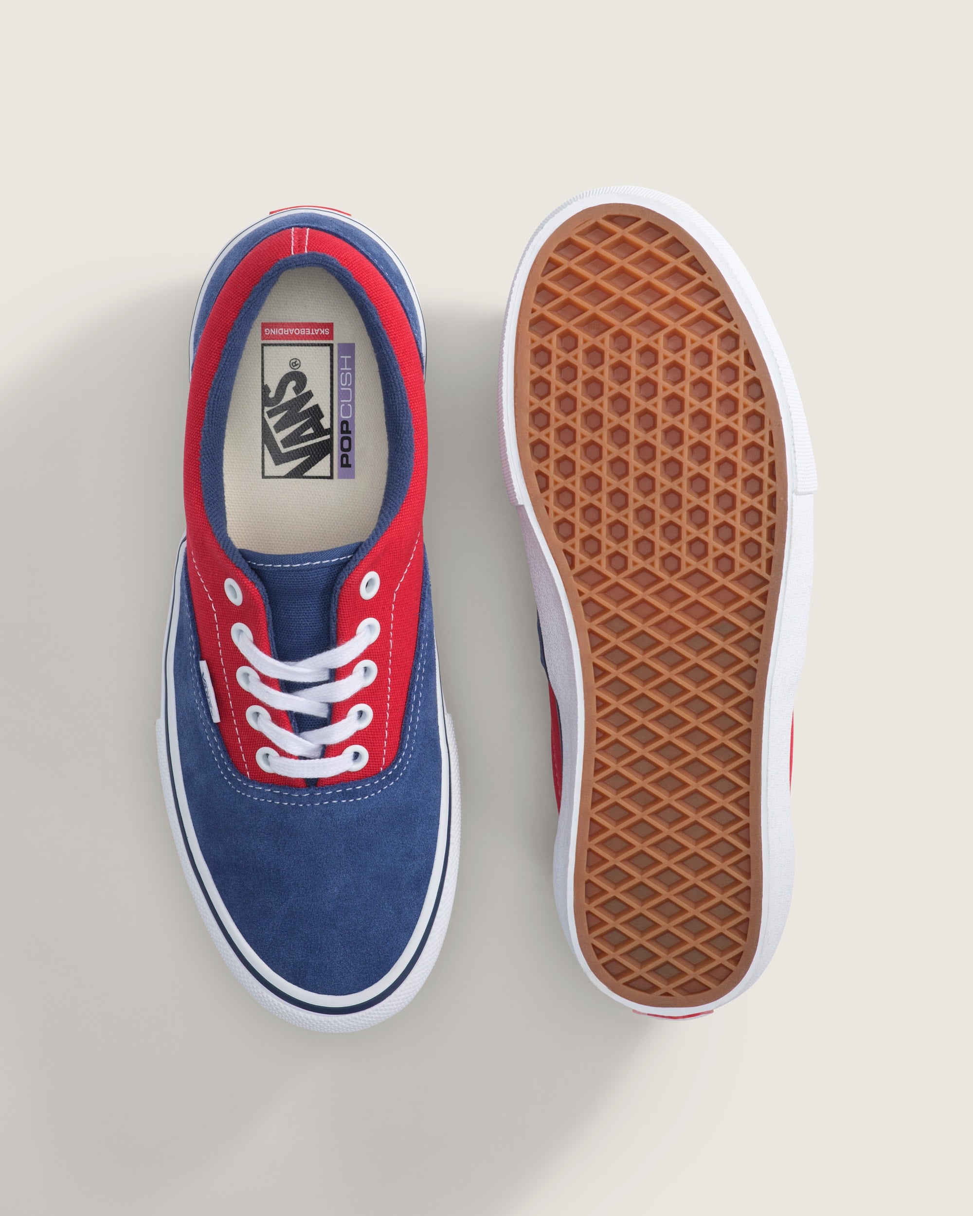 Vans Era Pro Blue Red Color-Block Unisex Skate Shoes