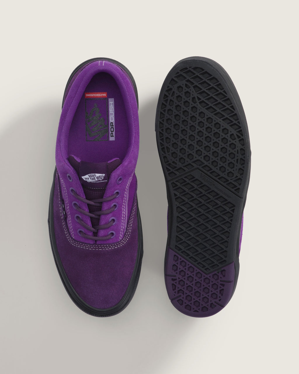 Vans Skate Mix Purple Suede Mesh Unisex Skate Shoes