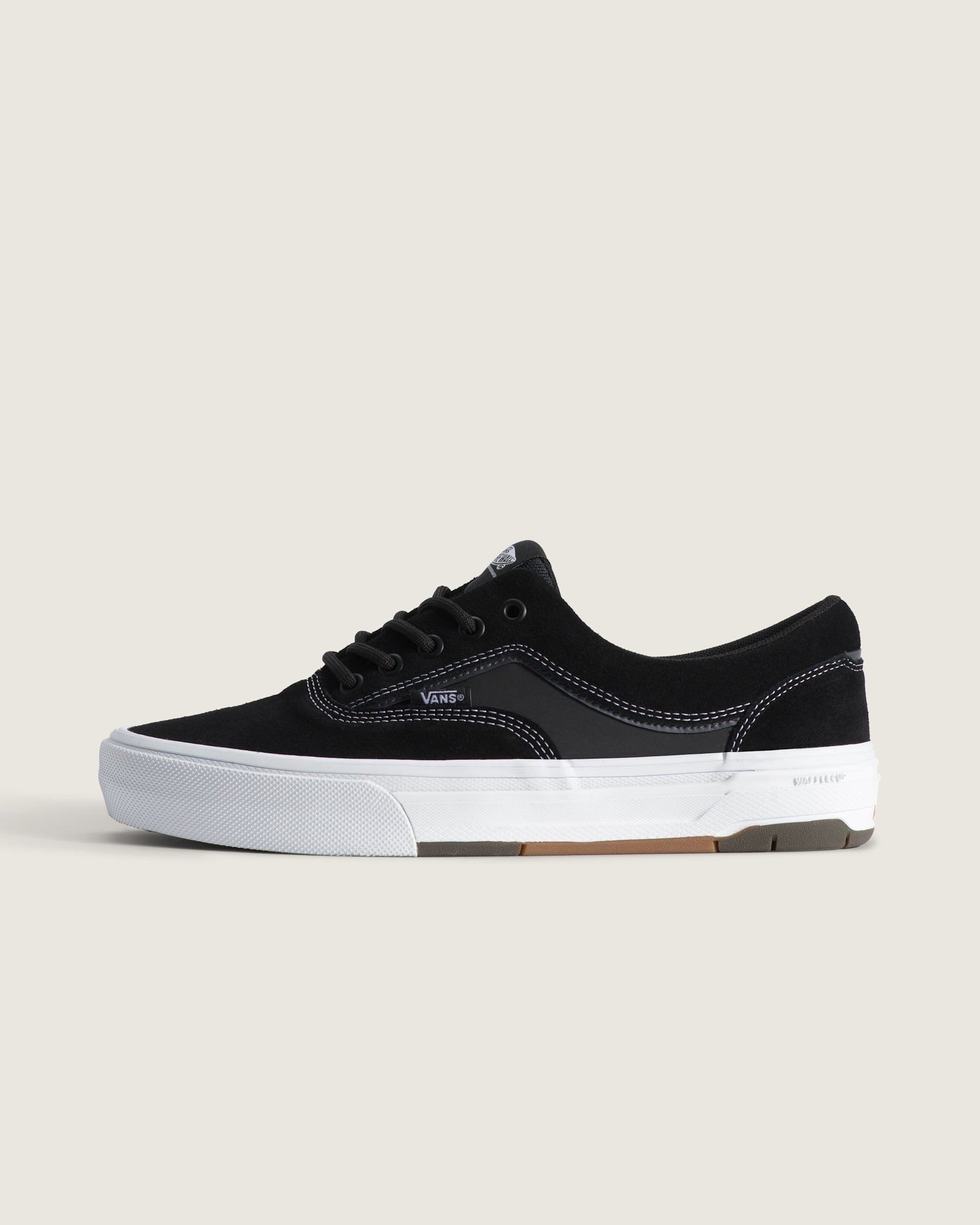 Vans Skate Mix Black Suede White Outsole Unisex Skate Shoes