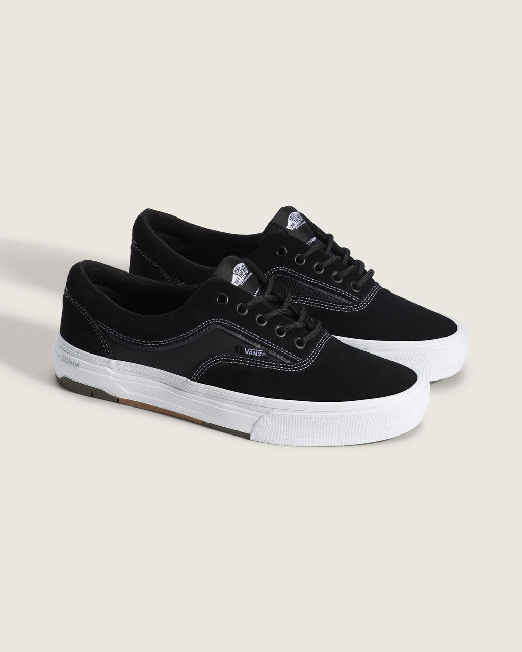 Vans Skate Mix Black Suede White Outsole Unisex Skate Shoes