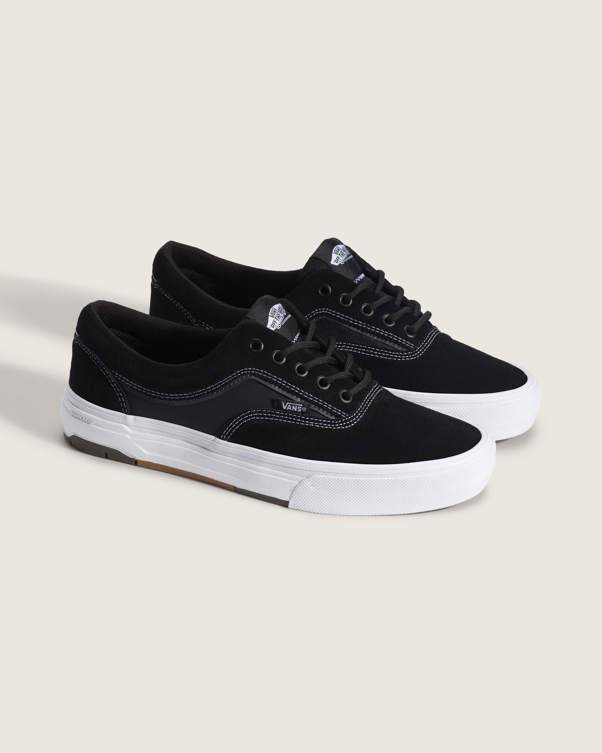 Vans Skate Mix Black Suede White Outsole Unisex Skate Shoes