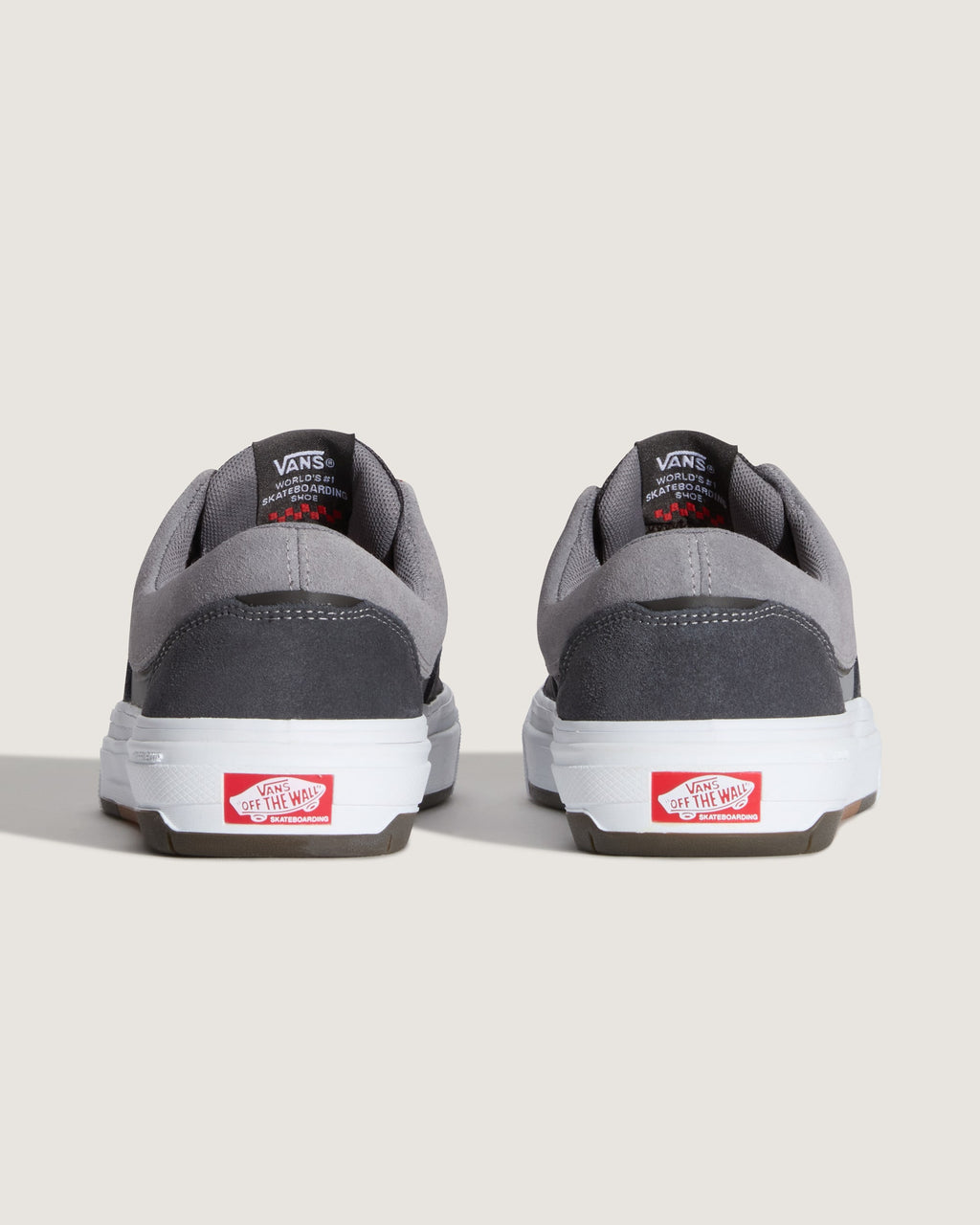 Vans Skate Mix Two-Tone Grey Suede White Outsole Unisex Skate Shoes