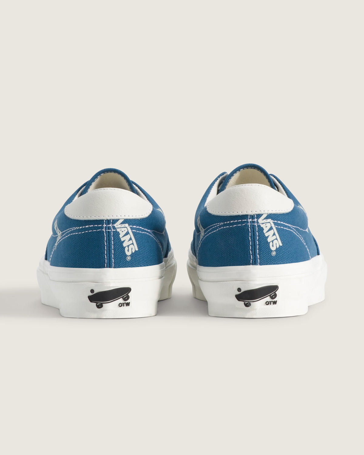 Vans Era Blue All-Over Logo Print Unisex Skate Shoes
