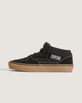 Vans Half Cab Grey Suede Gum Sole Mid-Top Unisex Skate Shoes