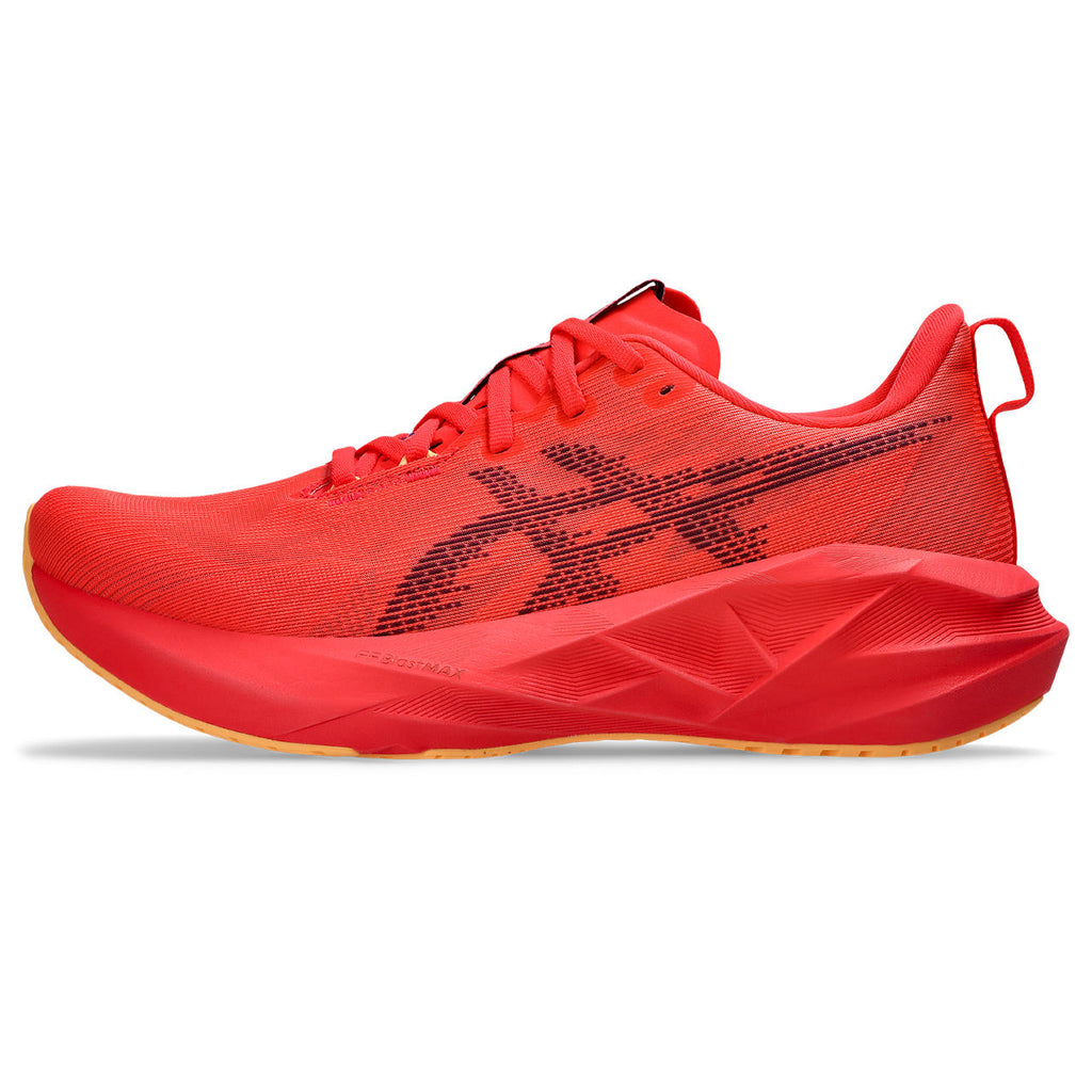 ASICS Novablast 5 – Flash Red/Edo Purple Unisex Running Shoes