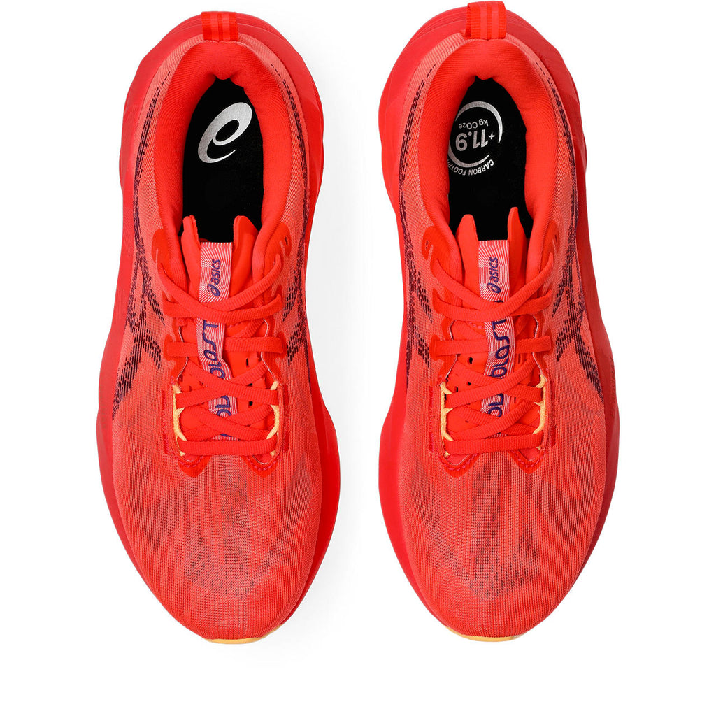 ASICS Novablast 5 – Flash Red/Edo Purple Unisex Running Shoes
