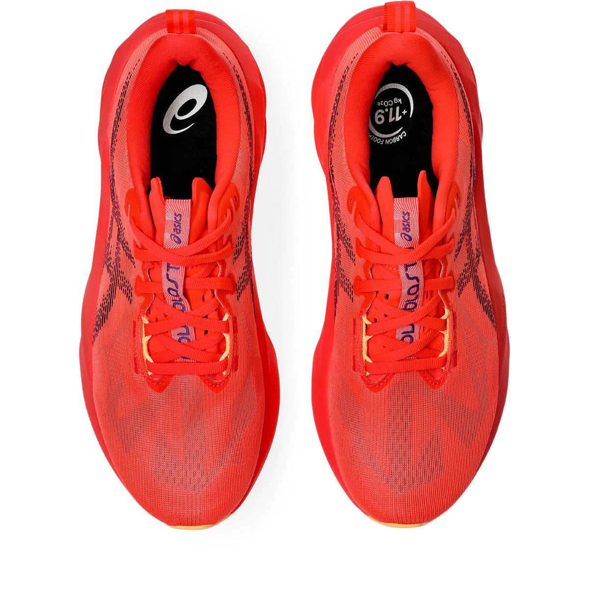 ASICS Novablast 5 – Flash Red/Edo Purple Unisex Running Shoes