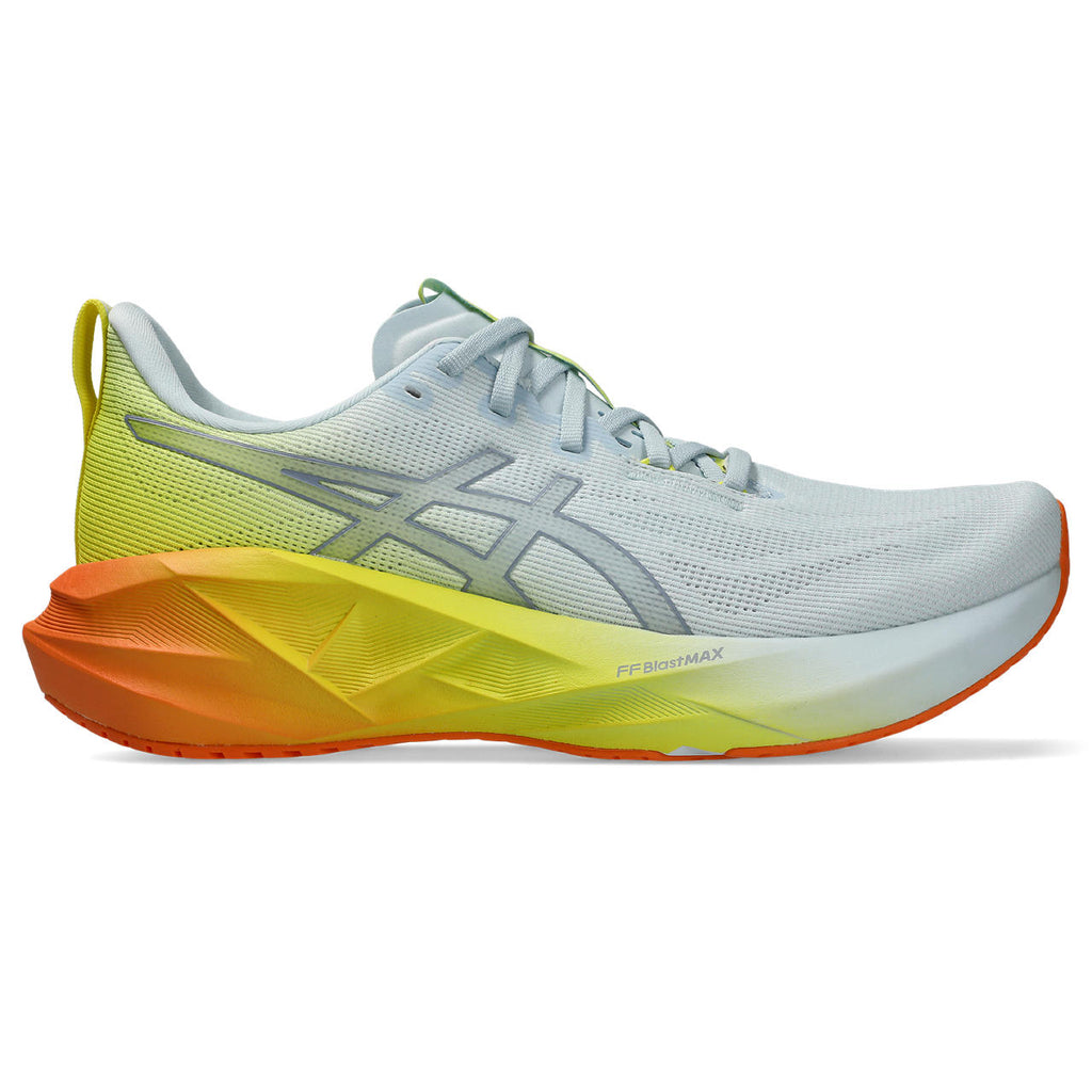 ASICS Novablast 5 – Pale Blue/Yellow Gradient Unisex Running Shoes