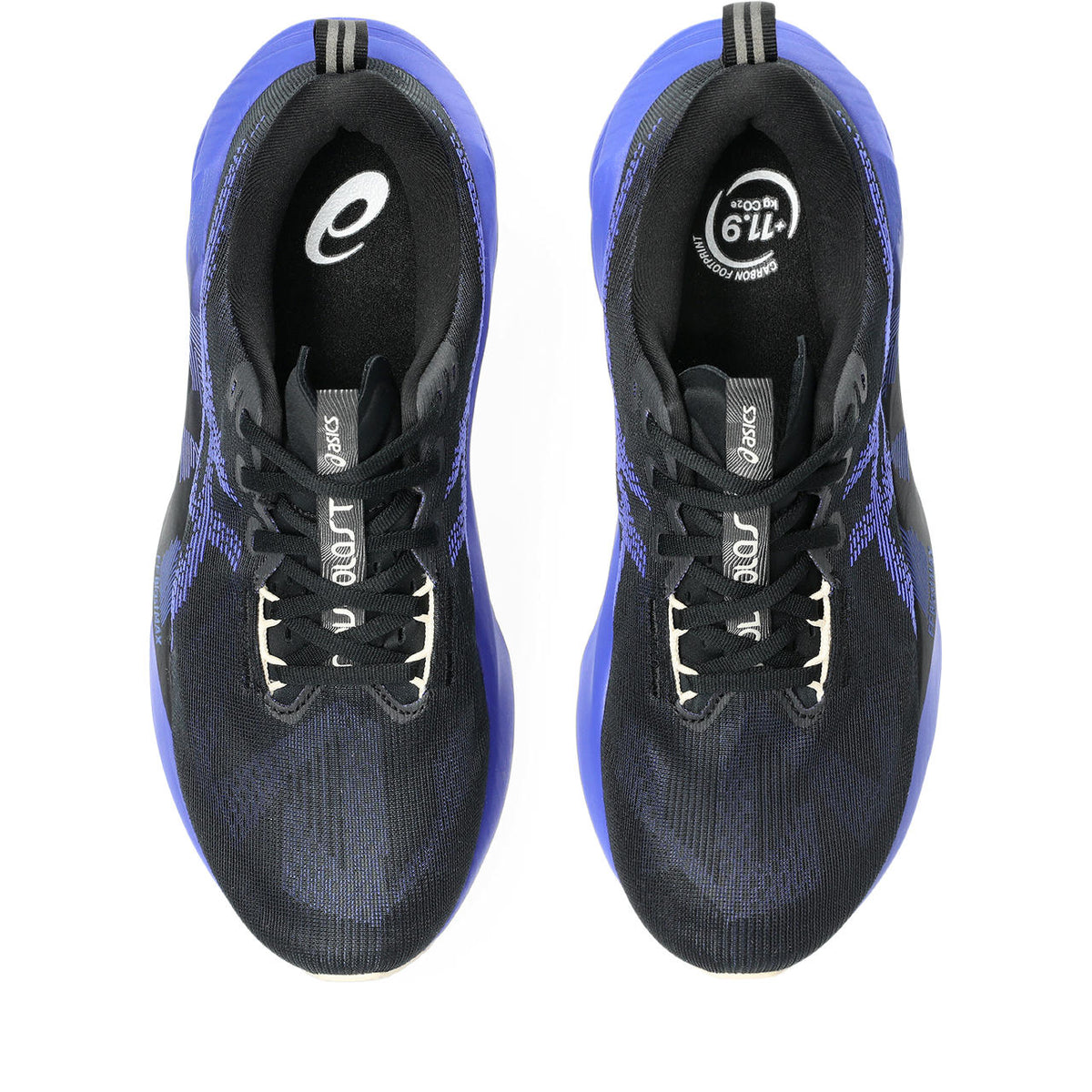ASICS Novablast 5 – Black/Blue Unisex Running Shoes