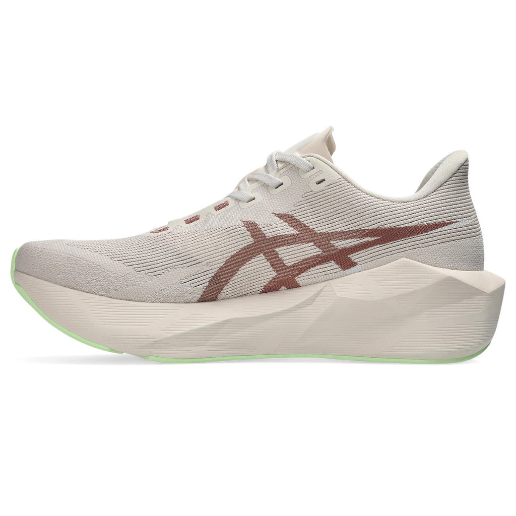 ASICS Novablast 5 – Oatmeal/Reddish Brown Unisex Running Shoes