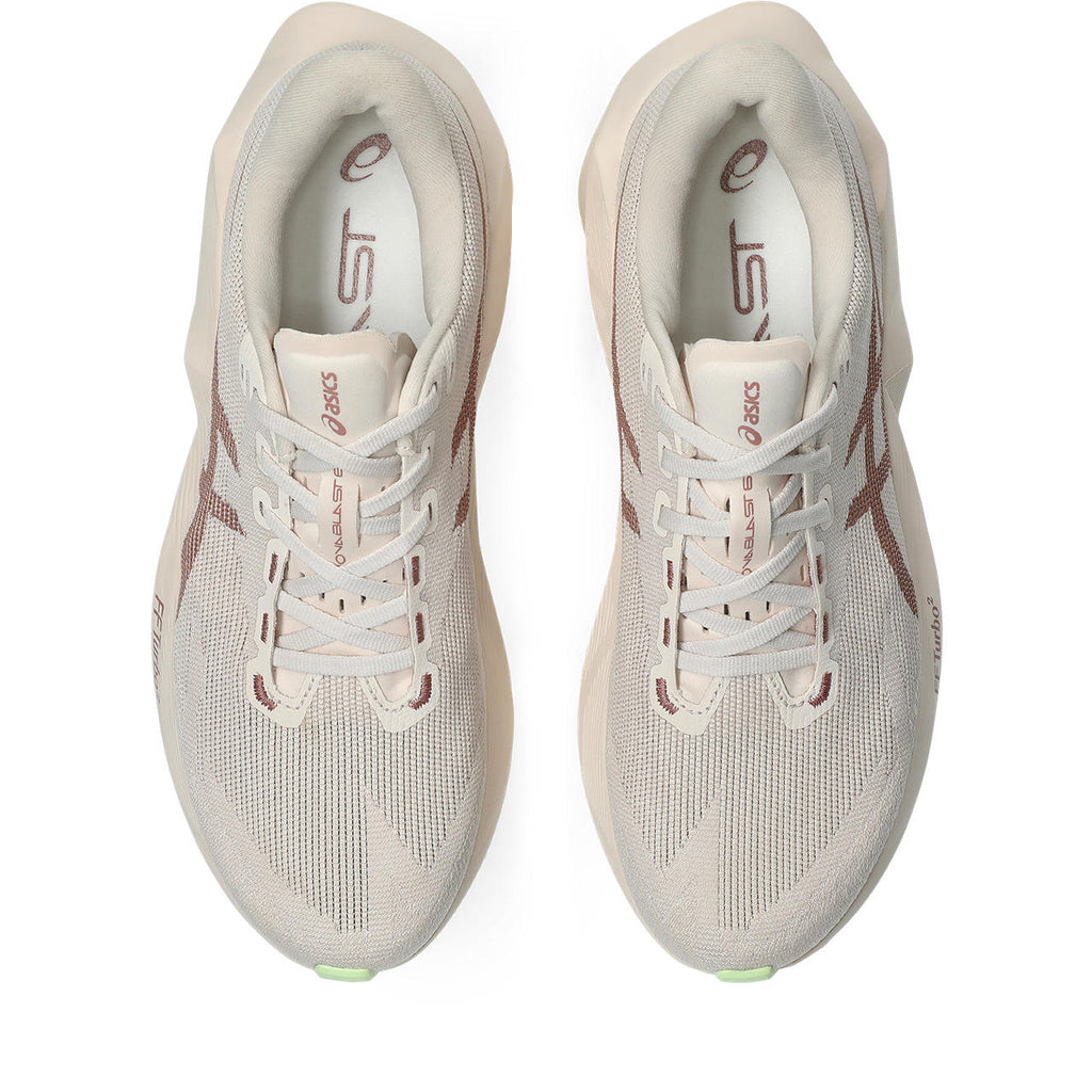 ASICS Novablast 5 – Oatmeal/Reddish Brown Unisex Running Shoes